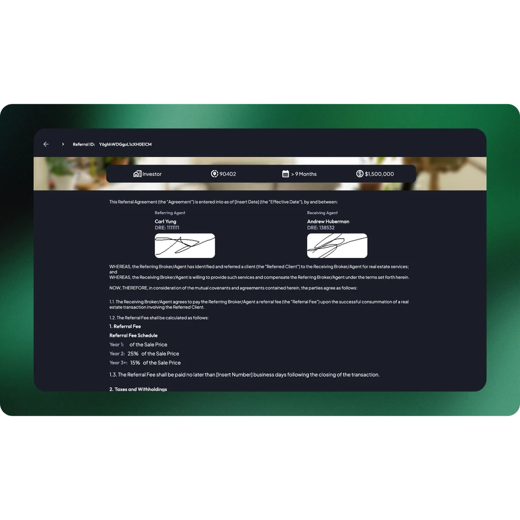Referral Agency as a Service — project artifact 5